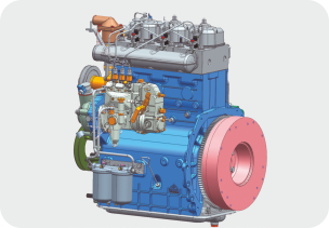 3 Cylinder Engine