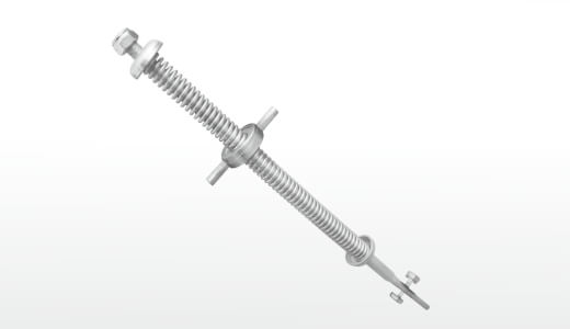 Flexibe damper spring assembly